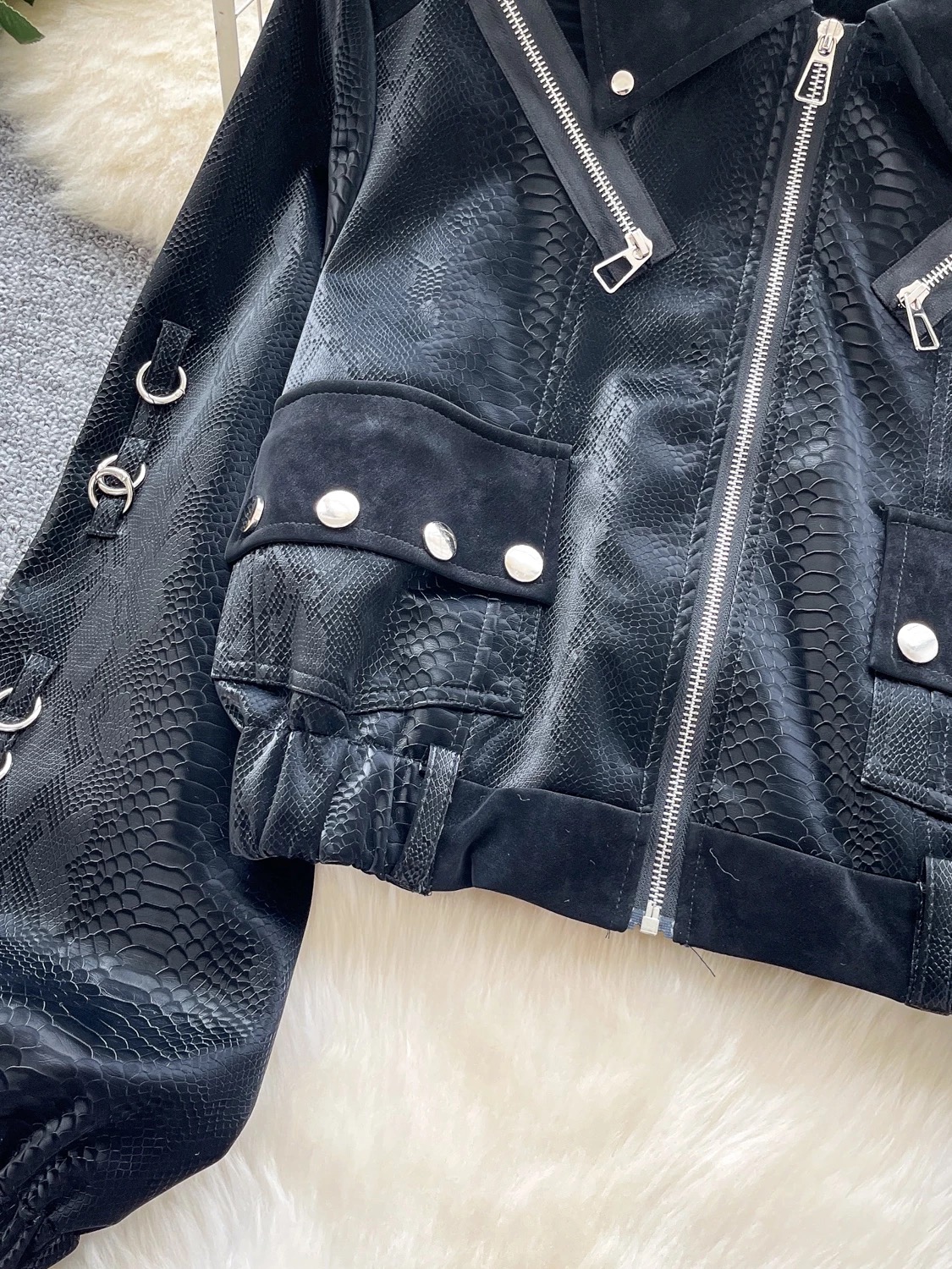 Sierra leather jacket LJ133 images